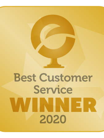 Best customer service winner 2020 icon